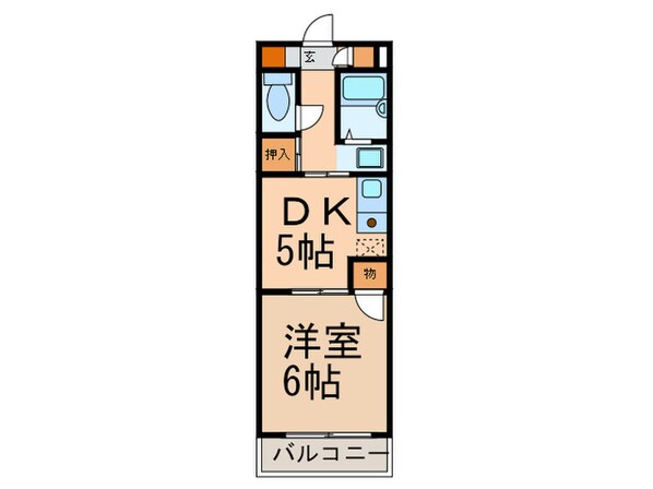 タウンＭ＆Ｅの物件間取画像